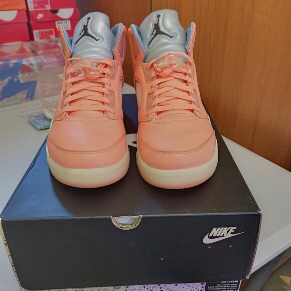 Size 10.5 - Jordan 5 Retro x DJ Khaled Mid We The Best - Crimson Bliss - Picture 8 of 14